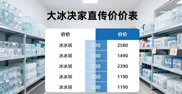 大冰块批发厂家怎么选？淮安直供渠道靠谱吗